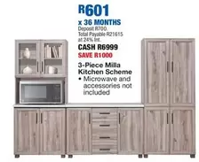 Total - 3-Piece Milla Kitchen Scheme