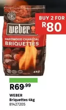 weber - Briquettes 4kg