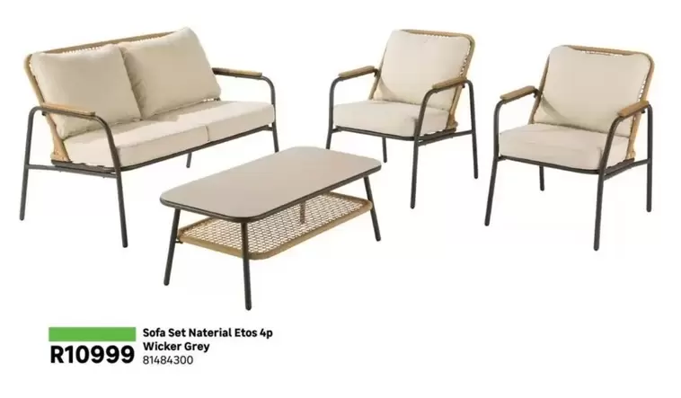 Sofa Set Material Etos 4p