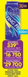 Flying Fish - PREMIUM LEMON FLAVOURED BEER