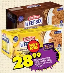 bokomo - WEET-BIX WHOLEGRAIN WHEAT BISCUITS