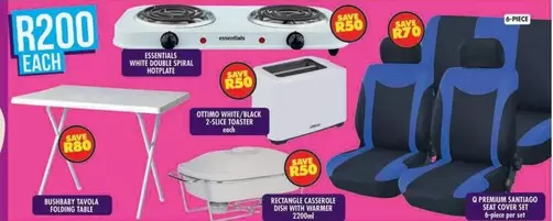 Essentials - ROSHABBY SEVILLA FOLDING TABLE