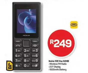 Nokia - 105 Vox 32MB