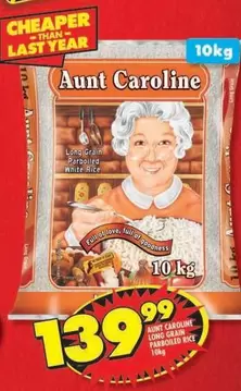 Aunt Caroline - Long Grain Parboiled Rice