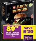 Frozen - JUICY BURGER