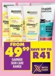 Garnier - SKIN CARE RANGE