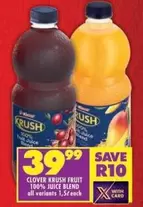 KRUSH - FRUIT 100% JUICE BLEND