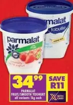 Parmalat - FRUIT/SMOOTH YOGHURT