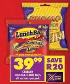Cadbury - CHOCOLATE MINI BAGS