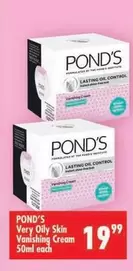 pond's - Very Oily Skin Vanishing Cream