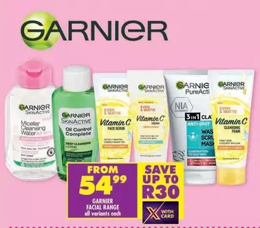 Garnier - FACIAL RANGE