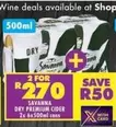 Savanna - DRY PREMIUM CIDER