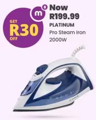 Platinum - Pro Steam Iron