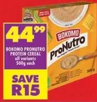 bokomo - PRONUTRO PROTEIN CEREAL