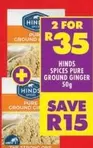 SPICES PURE GROUND GINGER