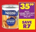 Nestlé - CARAMEL TREAT DAIRY DESSERT