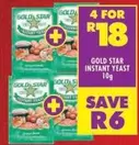 Gold Star - INSTANT YEAST