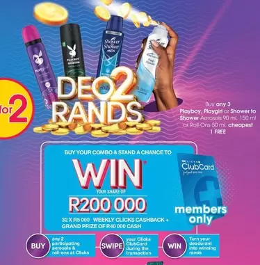 Shower to Shower - Playboy, Playgirl or Aerosols