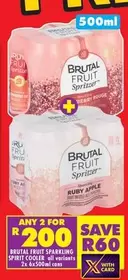 Apple - SPARKLING SPIRIT COOLER