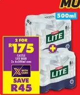 CASTLE - LITE BEER