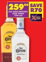Jose Cuervo - JOSE CUERVO REPOSADO/ SILVER TEQUILA