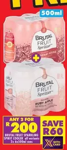 Apple - FRUIT SPARKLING SPIRIT COOLER