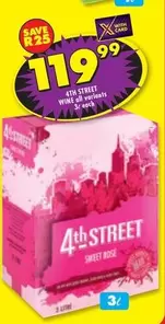 4th Street - WINE all varicats