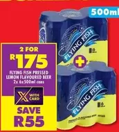 Flying Fish - PRESSED LEMON FLAVOURED BEER