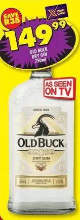 Old Buck - DRY GIN