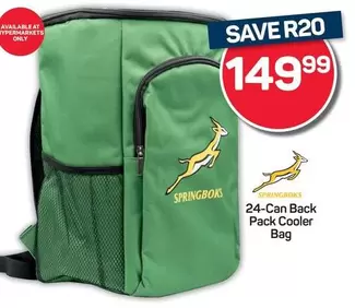 24-Can Back Pack Cooler Bag