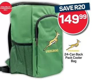 24-Can Back Pack Cooler Bag