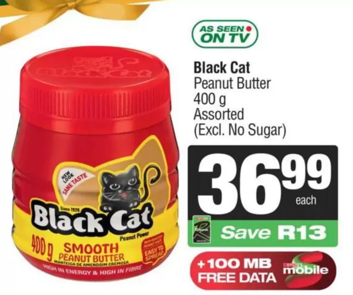Black Cat - Peanut Butter