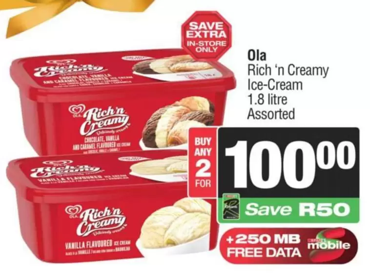 Ola - Rich 'n Creamy Ice-Cream