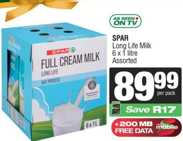 Spar - Long Life Milk
