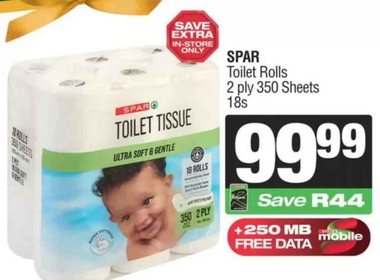 Spar - Toilet Rolls