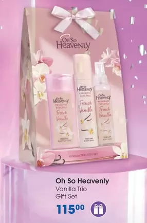 Oh So Heavenly - Vanilla Trio Gift Set