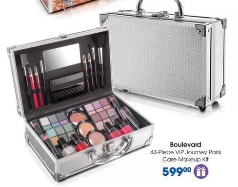 44-Piece VIP Journey Paris Case Makeup Kit