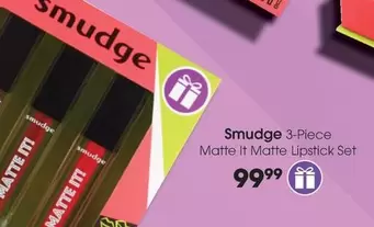 3-Piece Matte It Matte Lipstick Set