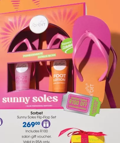 Sunny - Soles Flip-Flop Set