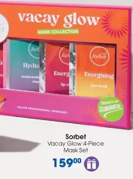 Hydra - Vacay Glow 4-Piece Mask Set