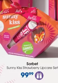 Sol - Sunny Kiss Strawberry Lipcare Set