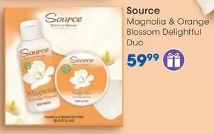 Blossom - Magnolia & Orange  Delightful Duo