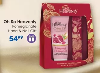 Oh So Heavenly - Pomegranate Hand & Nail Gift