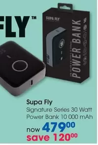 Signature Series 30 Watt Power Bank 10 000 mAh