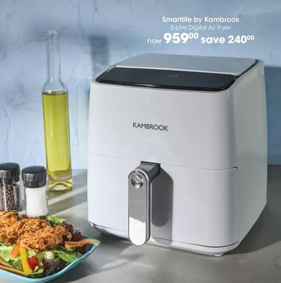 Kambrook - 5-Liter Digital Air Fryer