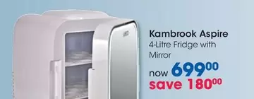 Kambrook - 4-Litre Fridge with Mirror
