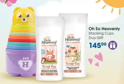 Oh So Heavenly - Stacking Cups Duo Gift