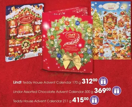 Lindt - Teddy House Advent Calendar