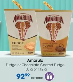 Amarula - Fudge or Chocolate Coated Fudge