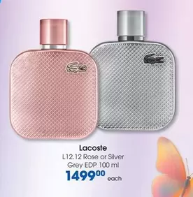 Lacoste - L12.12 Rose or Silver Grey EDP 100 ml